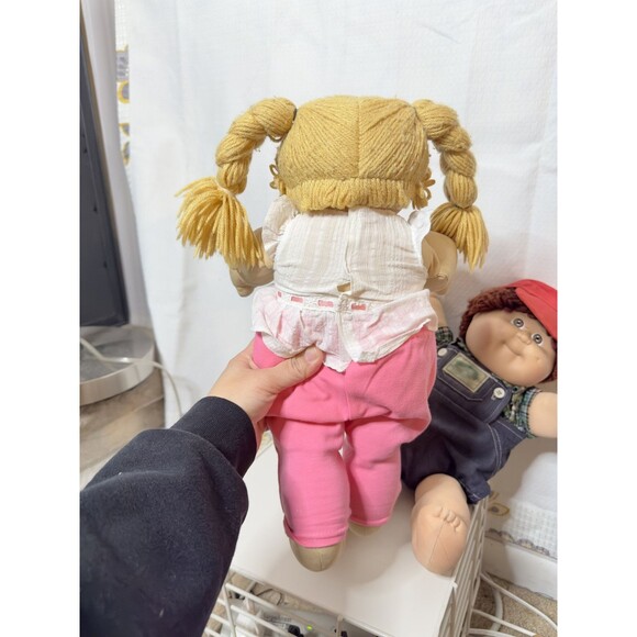 2 VTG 1985 Cabbage Patch SIGNED X R DUSTIN GLENN- Boy in original Clothesdiapers - Picture 9 of 11
